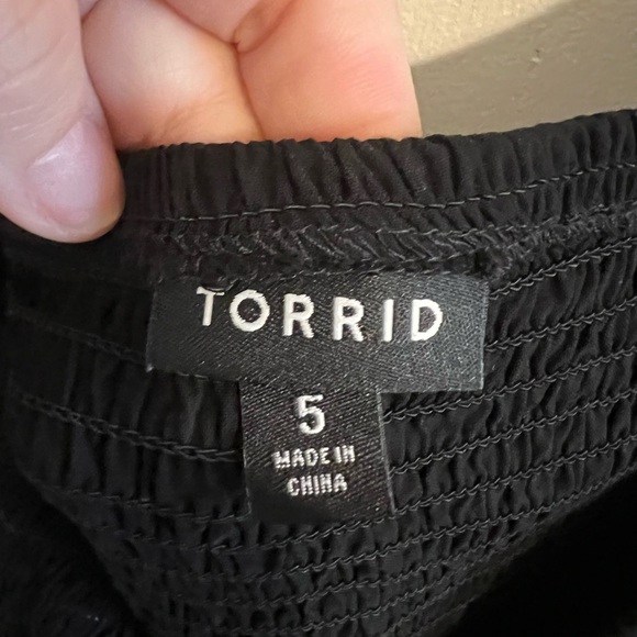 Mini Challis off-shoulder surpluses skater dress size 5 - Picture 10 of 12